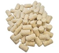 Do It At Home Straight Wine Corks 35mm x 20mm (Pack of 50), Premium Siliconized Bottle Closures, High-Density Cylindrical Granule Plugs for Homemade Vintages, Ciders & Fruit Liqueurs