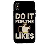 Do It For The Likes Motivational Case for iPhone X/XS