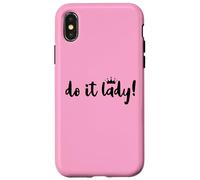 Do It Lady Boss Birthday Queen Funny Office Coworker Leaving Case for iPhone X/XS