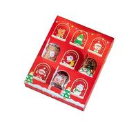 Do-It-Yourself Advent Calendar with 9 Gift Boxes, Countdown Calendar Gift for Adults and Kids Christmas Cardboard Number Boxes Make & Fill Your Own Advent Calendar Boxes Lovely Xmas Party Present