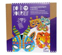 Do It Yourself Jungle Animal Masks - 8 Childremn's Mosaic Craft Kit