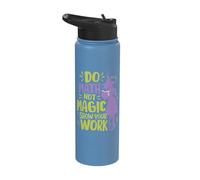 Do Math Not Magic Show Your Work Stainless Steel Insulated Water Bottle