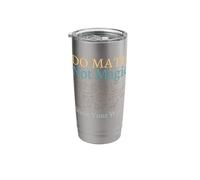 Do Math Not Magic Show Your Work Vintage Retro Stainless Steel Insulated Tumbler