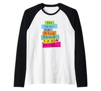 Do More of What Makes God Happy Raglan Baseball Tee