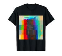 Do More on Electric Starlight Grid Digital Glitch Art Value Graphic T-Shirt