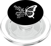 Do Not Be Conformed To This World Be Transformed Romans 12:2 PopSockets PopGrip for MagSafe