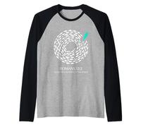 Do Not Be Conformed to This World Fish Christian Raglan Baseball Tee