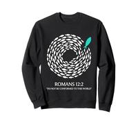 Do Not Be Conformed to This World Fish Christian Sweatshirt