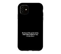Do Not Be Led by What Others Think St. John Bosco Print Case for iPhone 11