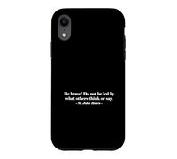 Do Not Be Led by What Others Think St. John Bosco Print Case for iPhone XR