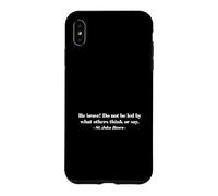 Do Not Be Led by What Others Think St. John Bosco Print Case for iPhone XS Max