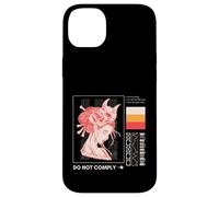 Do Not Comply Cyberpunk Anime Free Speech Dissident Case for iPhone 14 Plus