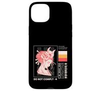 Do Not Comply Cyberpunk Anime Free Speech Dissident Case for iPhone 15 Plus