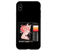 Do Not Comply Cyberpunk Anime Free Speech Dissident Case for iPhone XS Max