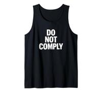 Do Not Comply Tank Top