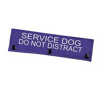 Do Not Distract Dog Leash Wrap - Service Dog Training Leash Sleeve for Social Distancing