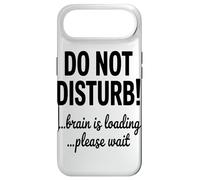 Do Not Disturb Brain Is Loading Please Wait Coding Tech Case for iPhone Air