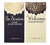 Do Not Disturb Door Sign, Professional Meeting in Progress Sign for Offices, Clinics, Hotels, and Studios, Durable Rectangle Design, 20CM x 10CM