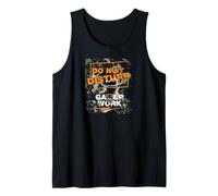 Do Not Disturb Gamer at Work Funny Gaming Tank Top