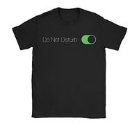 Do Not Disturb Mens T-Shirt XX-Large Black Funny Gamer Geek Nerd Joke Gift Top