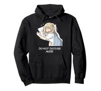 Do Not Disturb Mode Shirt - Cute Soft Sleepy Girl Era Anime Pullover Hoodie