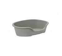 Do Not Disturb Plastic Dog Bed No5 Warm Grey - 80cm - 780092