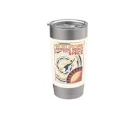 Do Not Disturb Reading About Space Universe Bookworm SciFi Stainless Steel Insulated Tumbler