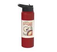 Do Not Disturb Reading About Space Universe Bookworm SciFi Stainless Steel Insulated Water Bottle