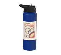 Do Not Disturb Reading About Space Universe Bookworm SciFi Stainless Steel Insulated Water Bottle