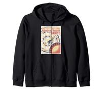 Do Not Disturb Reading About Space Universe Bookworm SciFi Zip Hoodie