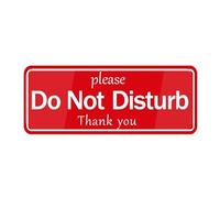 Do Not Disturb Sign - Comes With Double Sided Tape To Secure Perfectly In Less Than A Minute | Size 10 * 3 Inch