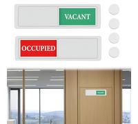 Do Not Disturb Sliding Door Sign, Vacant/Occupied Sign for Bathroom, Home Office, Conference Room