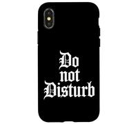 Do Not Disturb Sloth Anti Social Introvert Do Not Disturb Case for iPhone X/XS