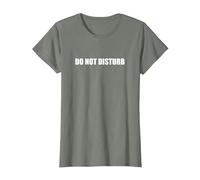 Do Not Disturb T-Shirt, Women, Olive Heather, X-Large