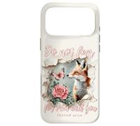 Do not fear for i am with you Christian Quote Cute Fox Case for iPhone 17 Pro Max