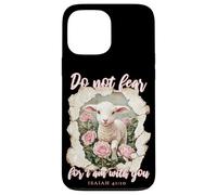 Do not fear for i am with you Christian Quote Cute Lamb Case for iPhone 13 Pro Max