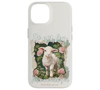 Do not fear for i am with you Christian Quote Cute Lamb Case for iPhone 14