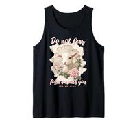 Do not Fear for i am with You Christian Quote Cute Lamb Tank Top
