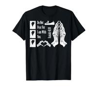 Do Not Fear for I'm with You Isaiah 41:10 Quote Value Graphic T-Shirt, Men, Black, XL
