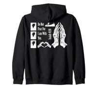 Do Not Fear For I'm With You Isaiah 41:10 Quote Zip Hoodie