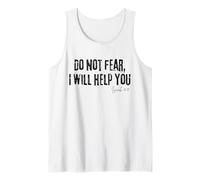 Do Not Fear I Will Help You Isaiah 41:13 Bible Faith Hope Tank Top