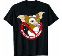 Do Not Feed After Midnight Men T-Shirt Size M Black