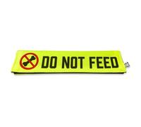 Do Not Feed - Crossed out Bones Awareness Dog Lead Sleeve