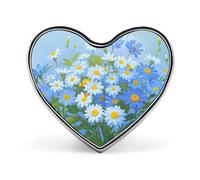 Do Not Forget Me Button Pin Heart Shape Alloy Lapel Pins Badges Novelty Funny Enamel Pins Personalized Pinback Button Badges Cute Heart Brooche for Jackets Bags