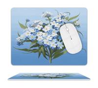 Do Not Forget Me Leather Mouse Pads 8 X 10 in