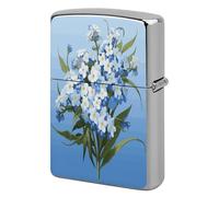 Do Not Forget Me Metal Lighter Case, Funny Lighter Cover Double-Side Print Vintage Cool Lighters Sleeve Lighters Accessories for Zippo Men Dad Husband Collect