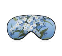Do Not Forget Me Sleep Mask Soft Comfortable Eye Mask with Adjustable Strap Eye Cover Eye Shade for Men Women Work Travel