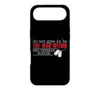 Do Not Give In To The War Within End Veteran Suicide Support Case for iPhone Air