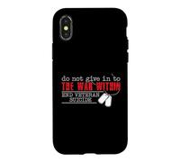 Do Not Give In To The War Within End Veteran Suicide Support Case for iPhone X/XS