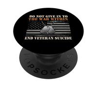 Do Not Give In To The War Within - Suicide Awareness PopSockets Adhesive PopGrip